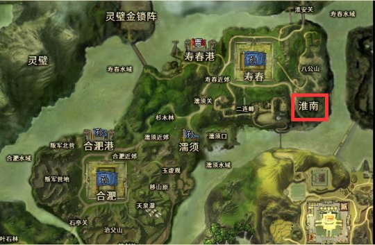 《三国群英传2》地图介绍