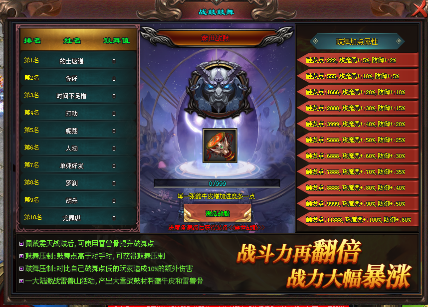 新战首区-[罗刹海]-今日13点独家开区！专属宠物圣化+BUFF叠加=无敌爽翻天！